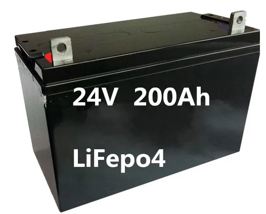 Подгонянный LiFePO4 24V 200Ah Аккумулятор для хранения солнечной электростанции UPS системы хранения энергии резервного питания вилочного погрузчика