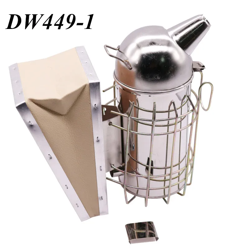 DW449-1 Manual 1 шт. пчелиный курильщик инструмент пчеловода, предназначенный для пасеки алюминия и нержавеющей стали приспособление для пчеловодства батареи не включены - Цвет: DW449-1 Manual