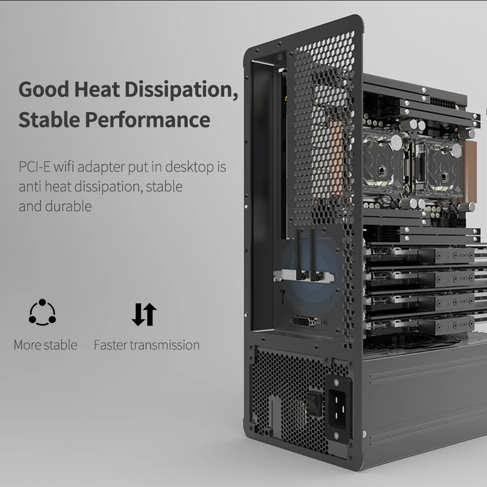 Comfast CF-WP650 650 Мбит/с 2,4 ГГц+ 5,8 Высокое скорость wi fi адаптер двухдиапазонный внешний 2dBi телевизионные антенны беспроводной адаптер Wifi Extender