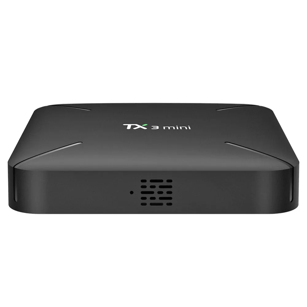 Мини Смарт ТВ-приставка Tanix TX3 1+ 8G 2+ 16G Android 7,1 Amlogic S905W 2,4 ГГц WiFi домашний медиаплеер US/EU штекер