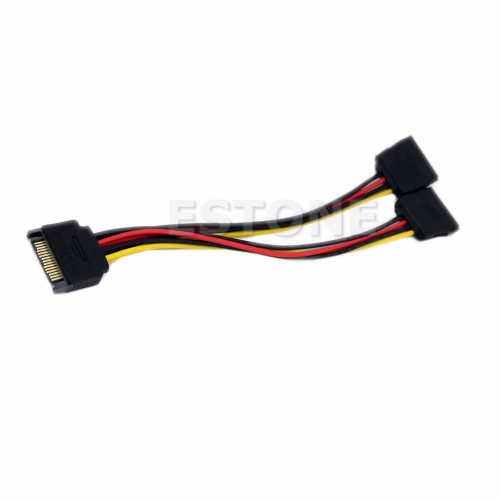 Tablet 20cm SATA Power T/Y сплиттер удлинитель адаптер 01 # sata к usb|Компьютерные кабели и