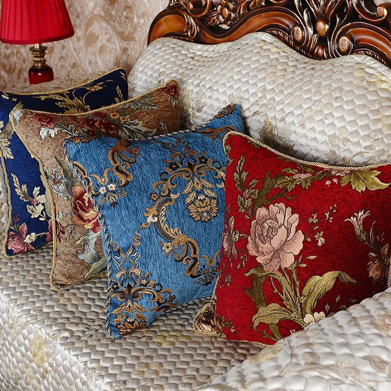 Роскошные золотые бархатные подушки роскошная декоративная наволочка для
