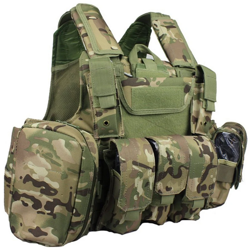 Ciras Molle армейские тактические несущие жилеты 800d Оксфорд ткань Пейнтбол страйкбол