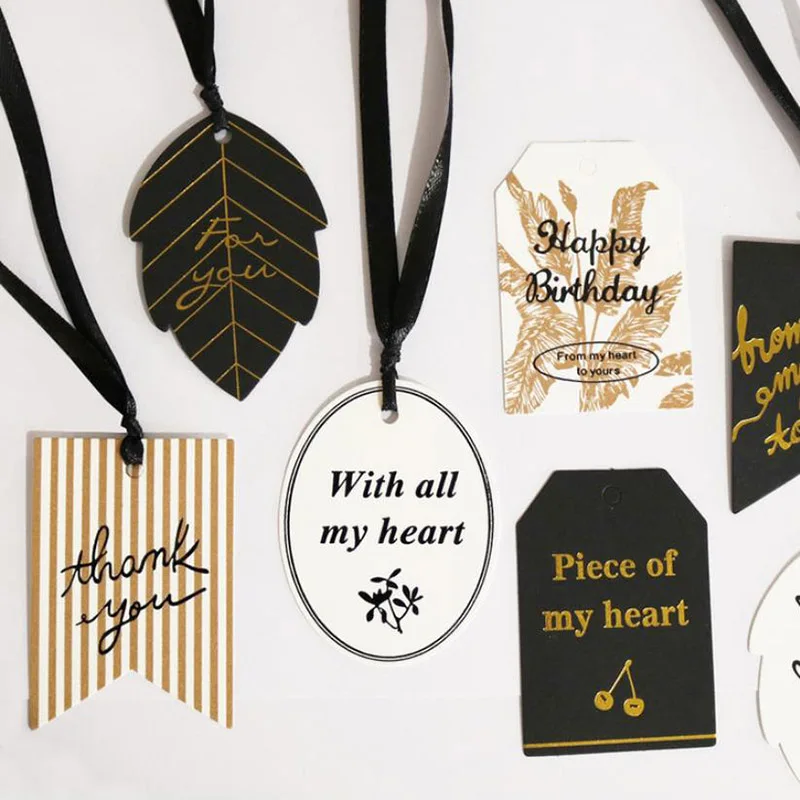 20 шт./лот для вас спасибо ручная работа этикетка бумажная бирка упаковка тортов