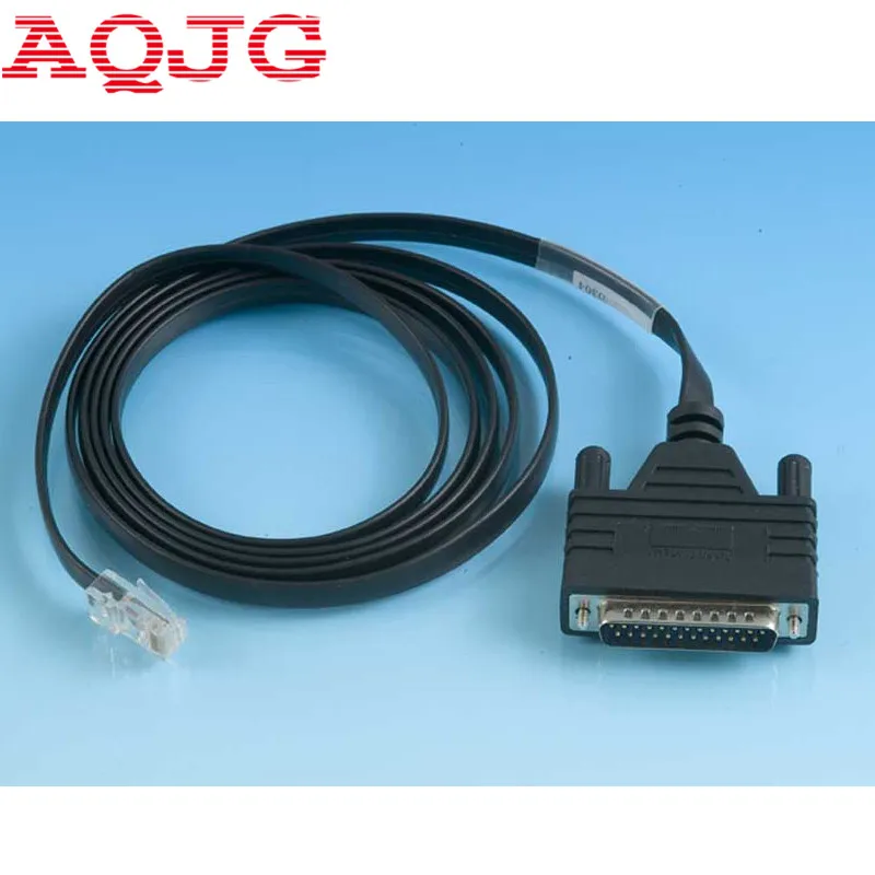 

Кабель DB25M toRJ45 DB25M/RJ45 CAB-AUX-RJ45 72-3663-01, новый консольный кабель для маршрутизатора cisco 2811, swtich DB25, оптовая продажа, AQJG