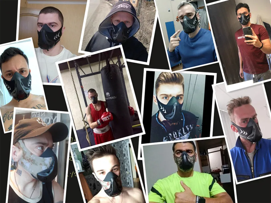 FDBRO спортивные маски для бега, спортивные маски для тренировок, тренажерного зала, тренировок, велоспорта, высокой высоты, спортивные маски 2,0