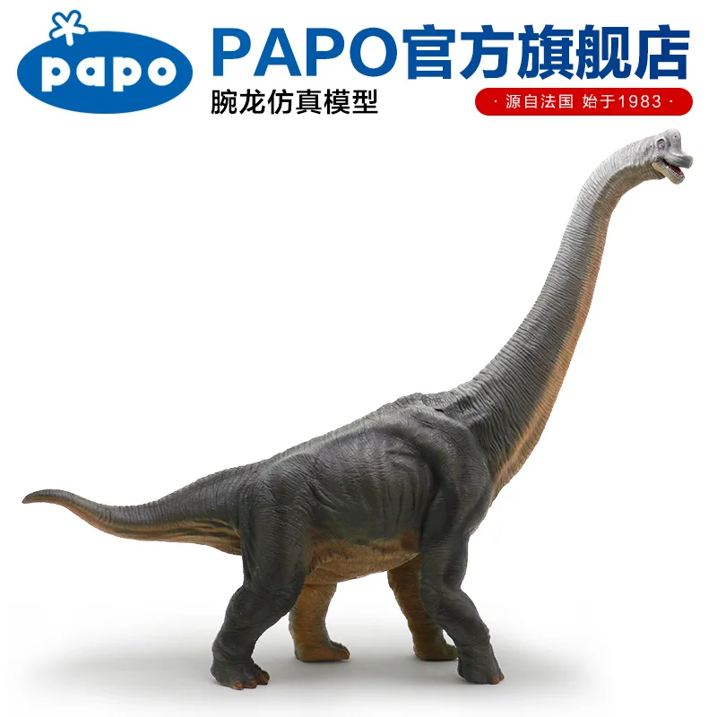 Papo Apatosaurus Имитация Динозавра модель музейная коллекция Юрского периода мир