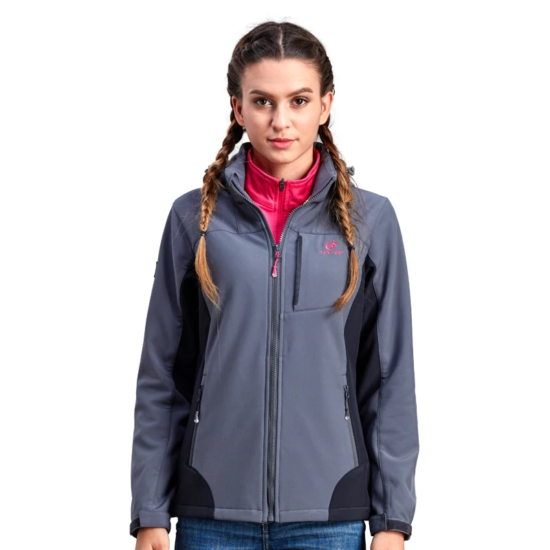 TECTOP men/women Outdoor sports Soft shell Jacket 100% Waterproof windproof keep warm outdoor/hiking/camping Jackets | Спорт и