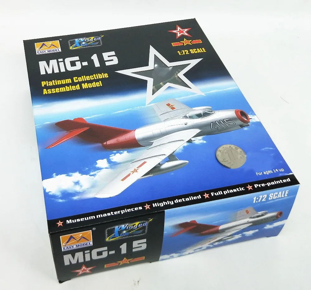

1:72 Model MIG15 of Korean Air Force Trumpeter 37134 Collection model