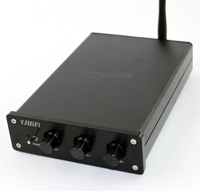 Бесплатная доставка Bluetooth усилитель мощности TPA3116 + AK4490 2 1 класса D 100 Вт 50 Цифровой