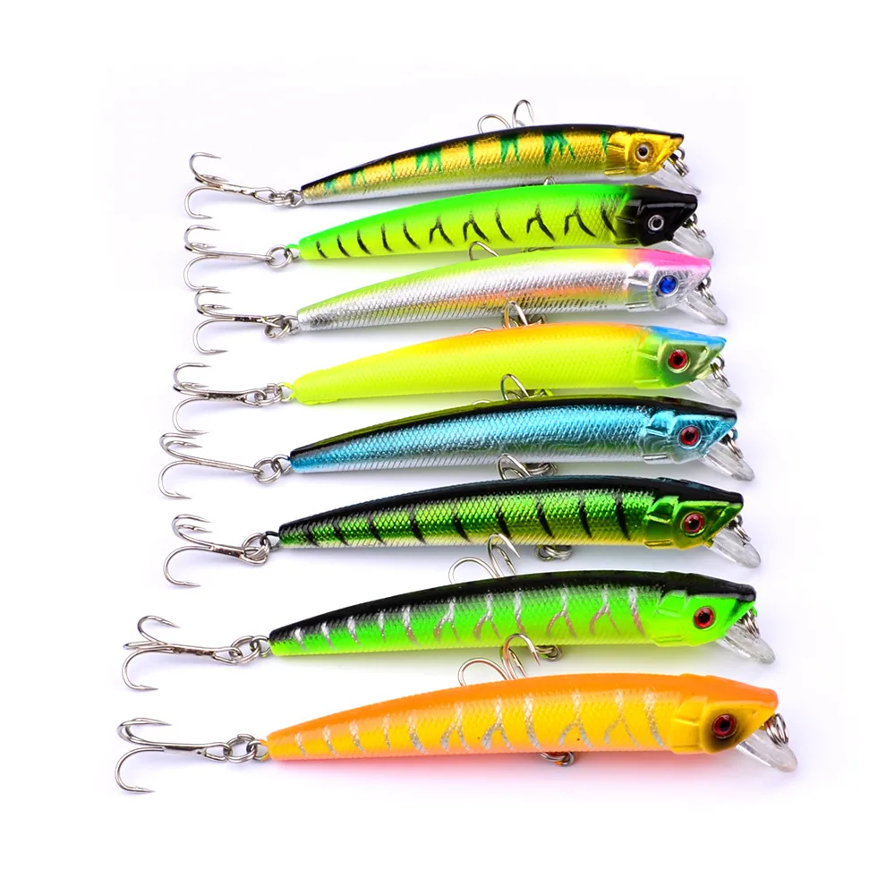 1 шт. искусственная приманка для рыбалки Minnow приманки 9 см/8g воблер морской