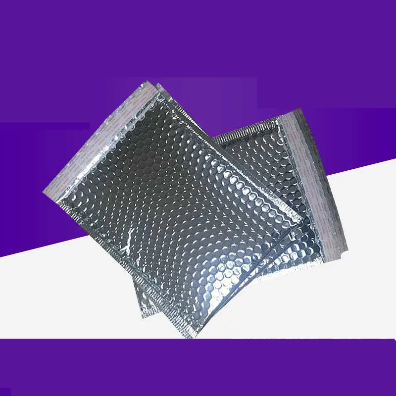 40 шт. 5 размеров Большая маленькая серебряная оберточная блестящая металлическая