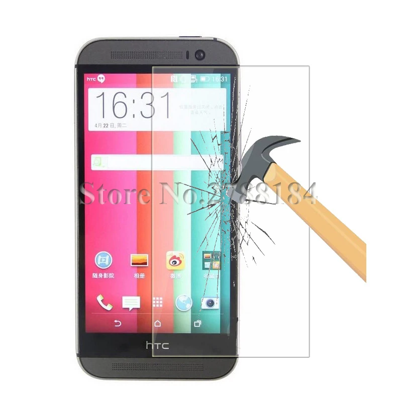 2 шт Премиум Закаленное стекло для htc One M8 защитная пленка, стекло для htc M8 стекло