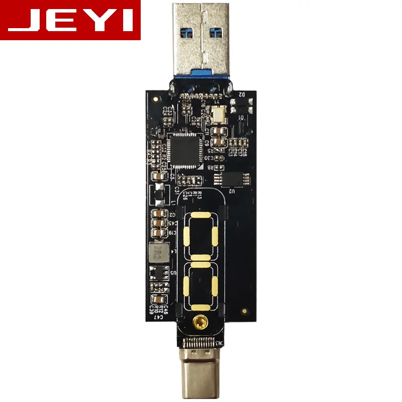 JEYI IOIO TYPE-C USB3.1 USB3.0 m.2 NGFF SSD мобильный диск через VLI716 Поддержка отделка SATA3 6 Гбит/с UASP Алюминий SSD HDD Encl