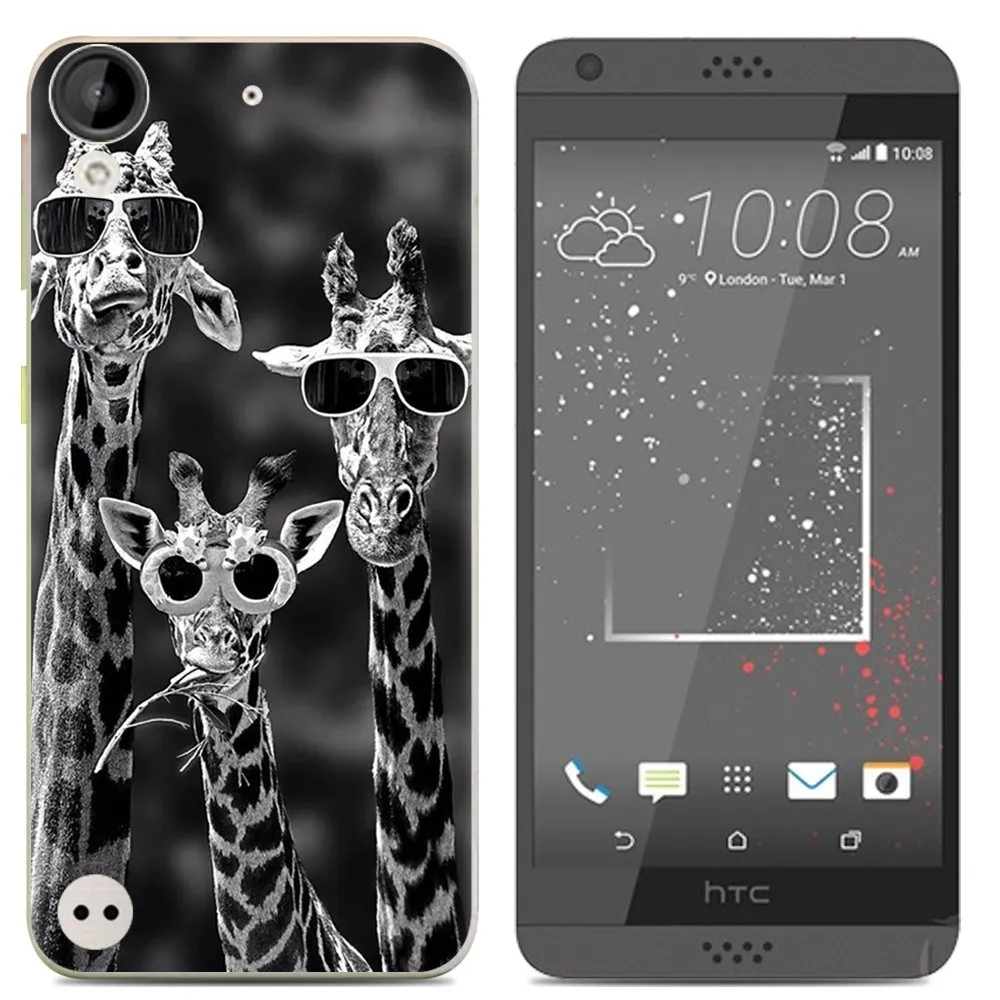 TPU Soft Cases for HTC Desire 650 Silicone Case 5.5&quot Coque Phone Back Cover Shell Cute Fundas |