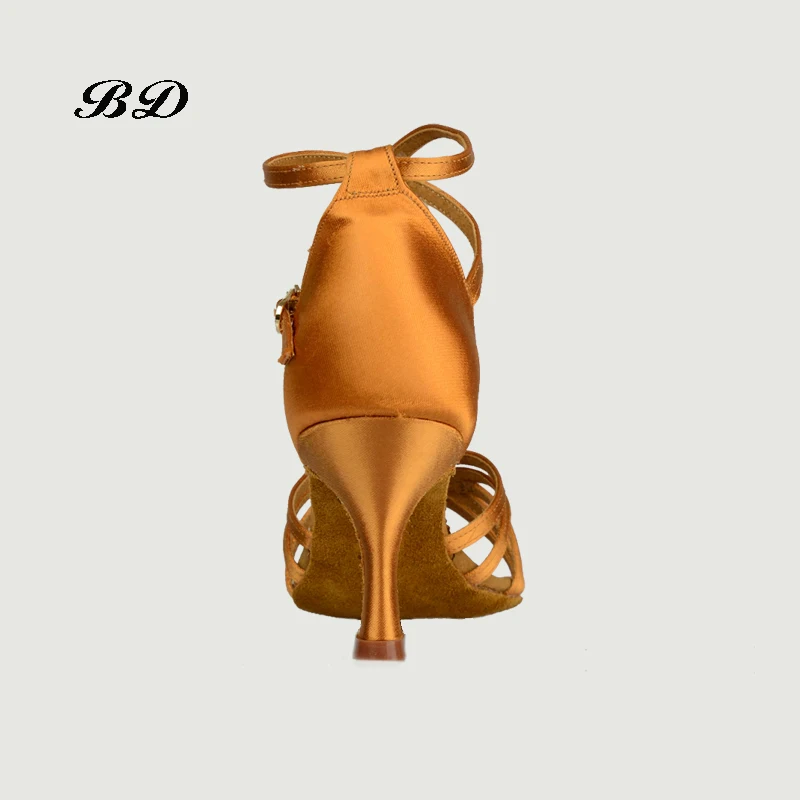 Sneakers High-end Dance Shoes Ballroom Latin Sports Fitness Preferred BD 211 Modern Women Soft Sole Sandals FREE BAG HEEL 8.5 CM