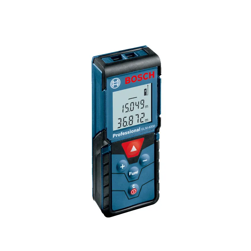 BOSCH GLM4000 измерительная Лазерная линейка 40 м пыленепроницаемый и водонепроницаемый измерительный инструмент ручной инфракрасный лазерный дальномер