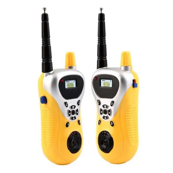 2 шт домофон электронный Walkie Talkie дети ребенок Mni игрушки портативный двухстороннее радио 72 M09