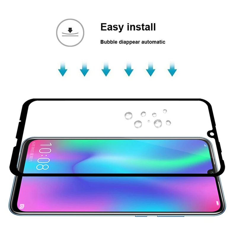 Honer 20 pro 9x10 9 lite легкий защитный экран из закаленного стекла для Huawei 20pro 10lite x защита