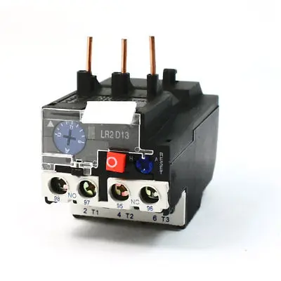 

Ui 750V Ith 5A 6kW Breaker Volt LR2-D1316C 1NO 1NC 3 Pole Thermal Overload Relay