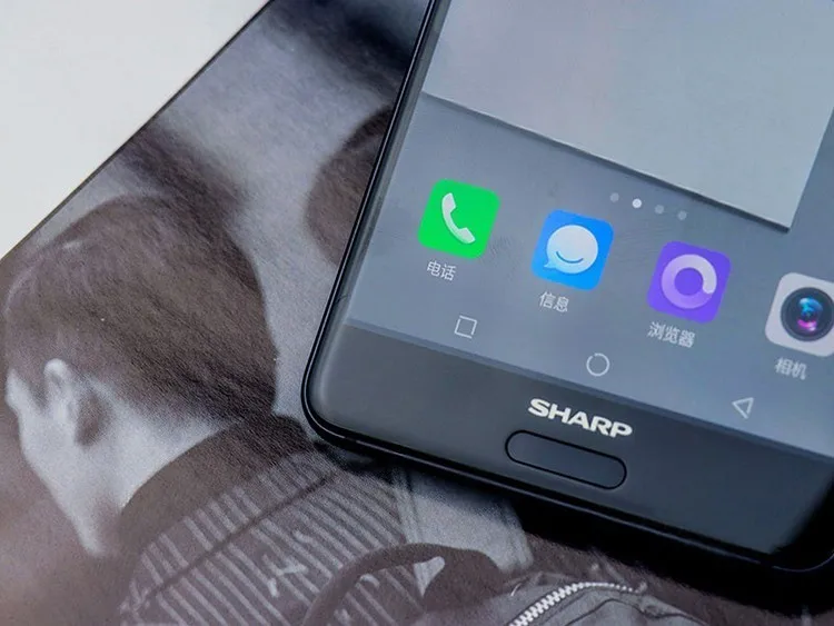 SHARP AQUOS S2 C10 мобильный телефон Android 8,0 4G смартфон 5,5 дюймов FHD+ Snapdragon 630 Восьмиядерный телефон 4 Гб+ 64 ГБ NFC мобильный телефон