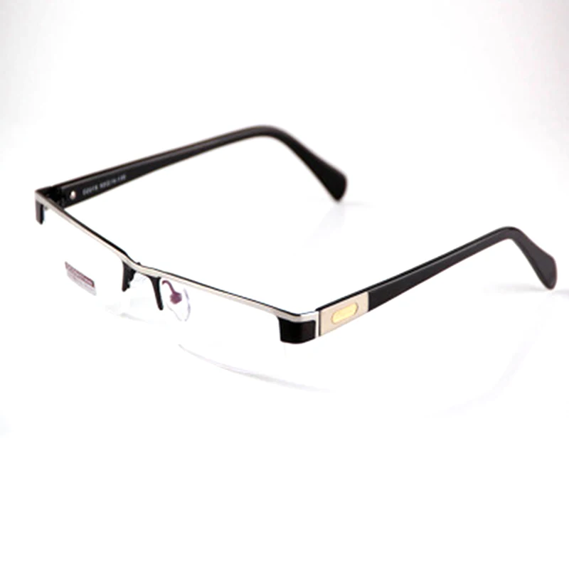 Мужские и женские очки для чтения с титановым покрытием кожаным чехлом