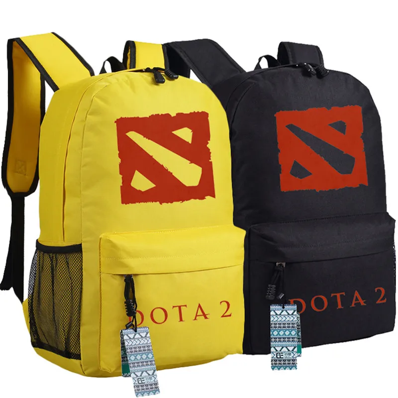 Рюкзак DOTA 2 TI 7 с логотипом для подростков Сумка принтом сумка книг аниме Dota