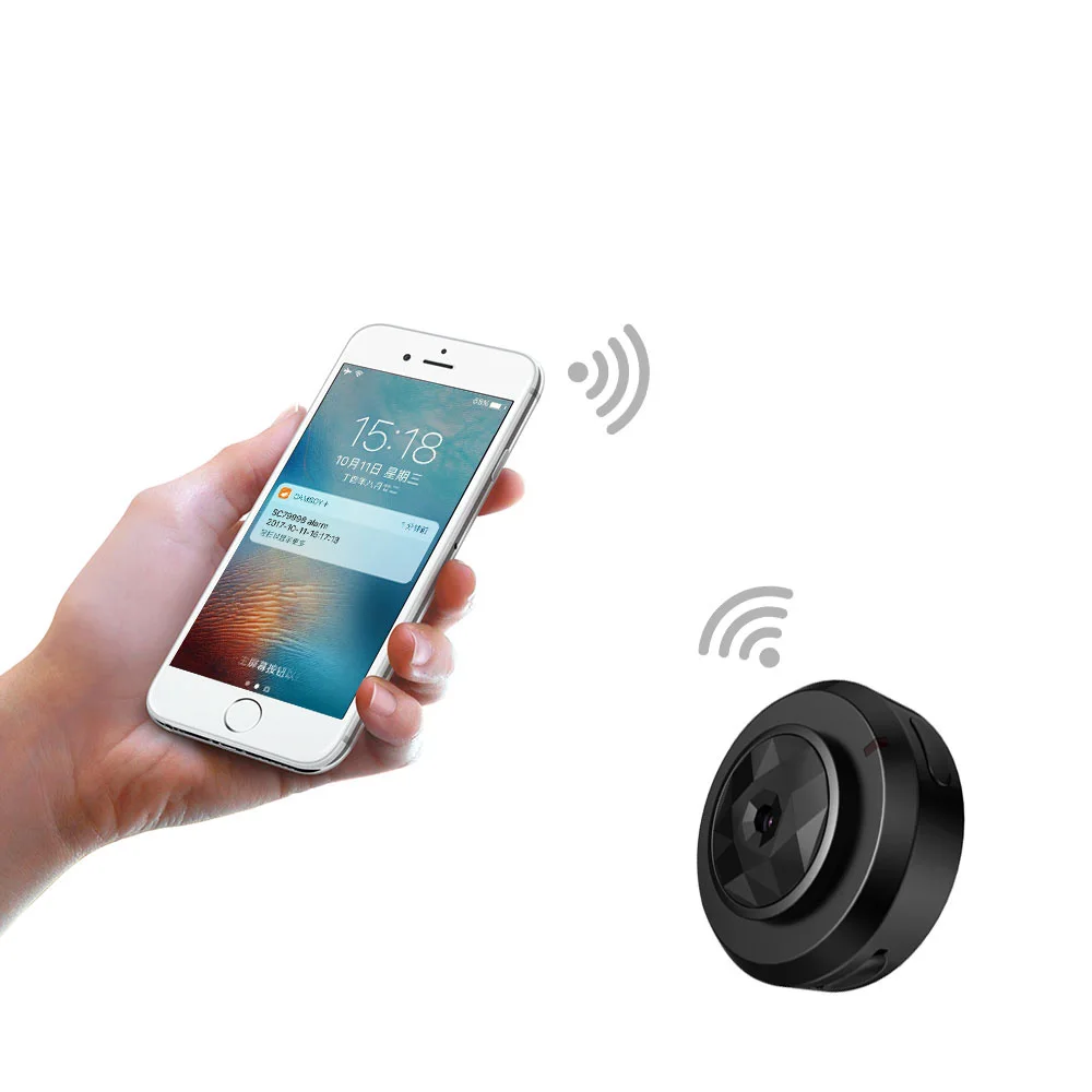 Микро Мини Wifi мини камера беспроводная HD 720 P с ночным видением смартфон приложение IP Домашняя безопасность видеокамера Беспроводная камера