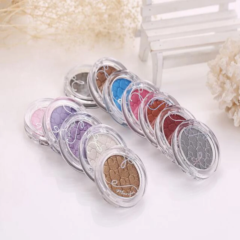 Хит 1 шт. фиолетовые розовые Профессиональные Тени для макияжа палитра жемчуг