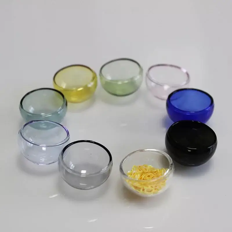 100 шт. разноцветные стеклянные подвески в виде флакона | Дом и сад