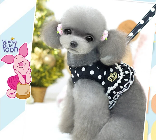 Товары для собак одежда домашних животных поводок прогулочная шлейка щенков