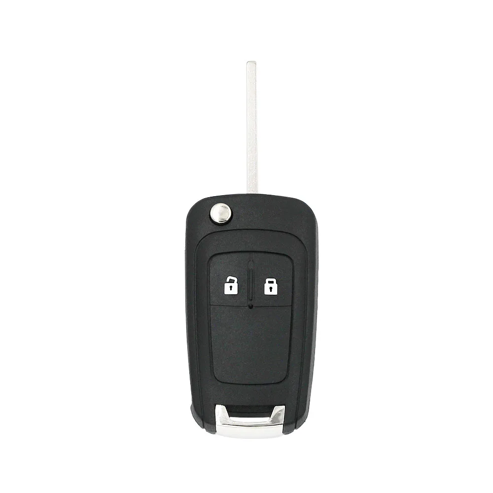 1 шт.) 2 кнопки Keyless-go Складной флип удаленный ключевой автомобиль Smart Key для Chevrolet 433 мГц ID46 46 чип HU100 режиссерский Балде(после Mark