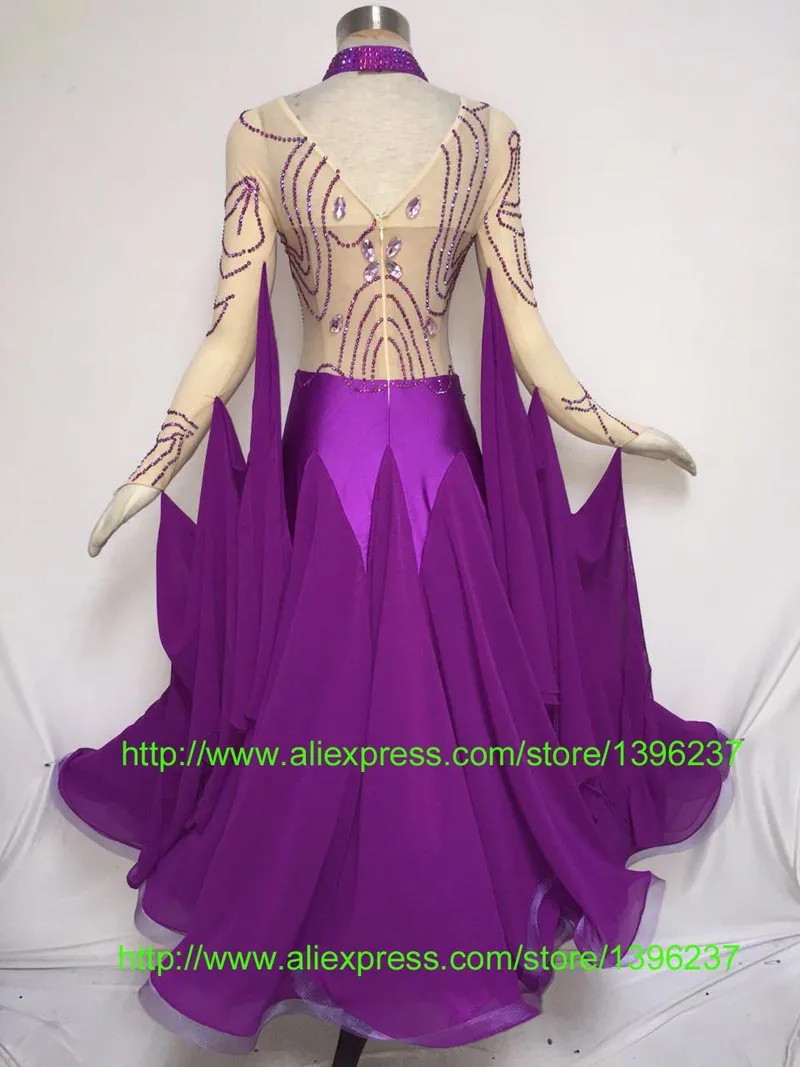 Женское платье для соревнований по танцу бальной комнаты новый дизайн