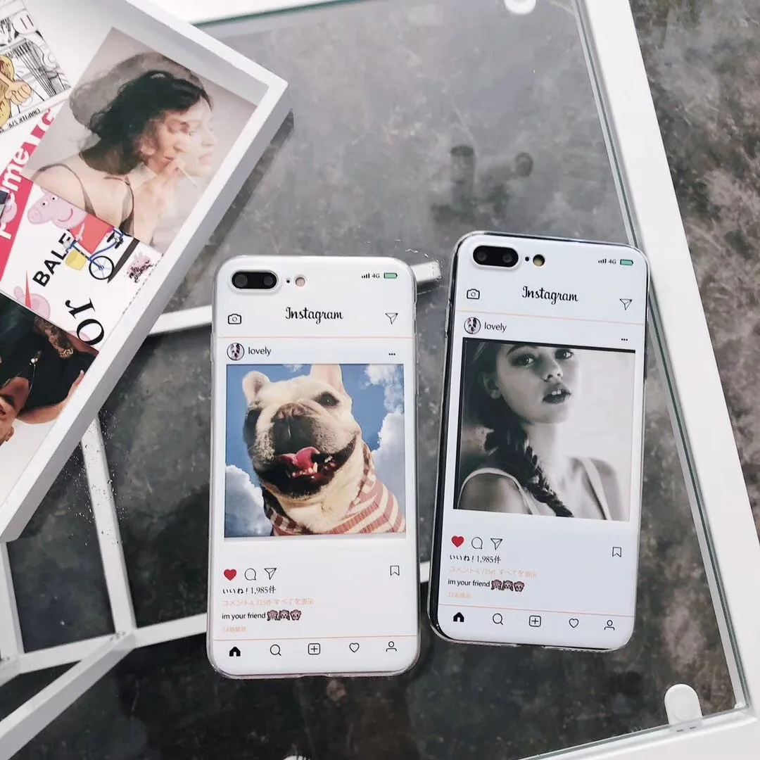 Новый персональный чехол для телефона с рисунком iPhone 6 6s 7 8 X Xr Xs Max plus TPU мягкий