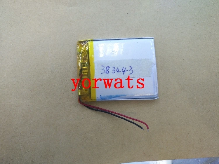 

New Hot A Rechargeable Li-ion Cell 3.7V polymer lithium battery 383443