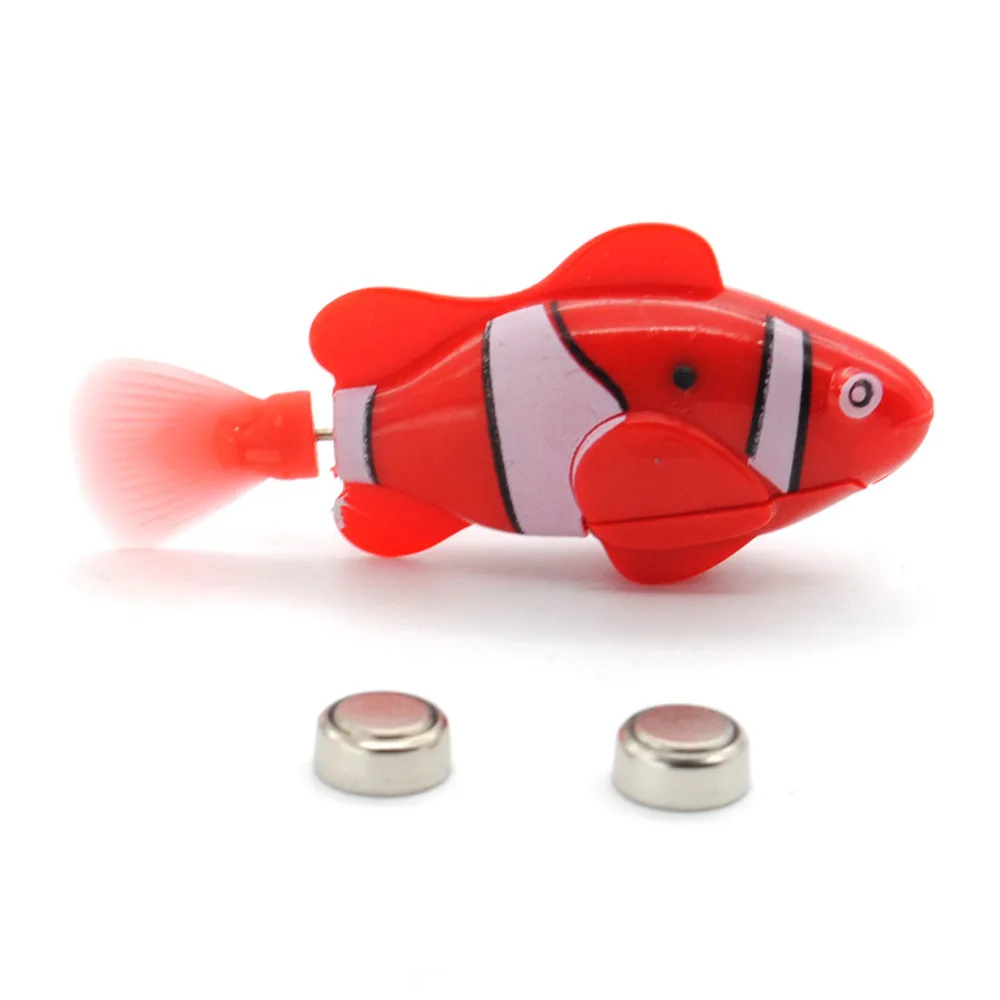 RC рыба Активированный на батарейках робот игрушечная рыба, робот Pet