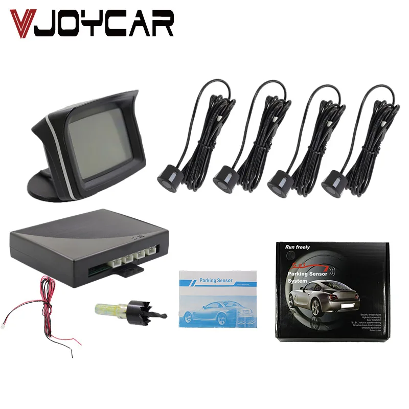 

Original Digital Parking Sensor Car Detector For Car Rear Parking Reversing Backup Stopping Assistance With 4 Sensors Reverse 35