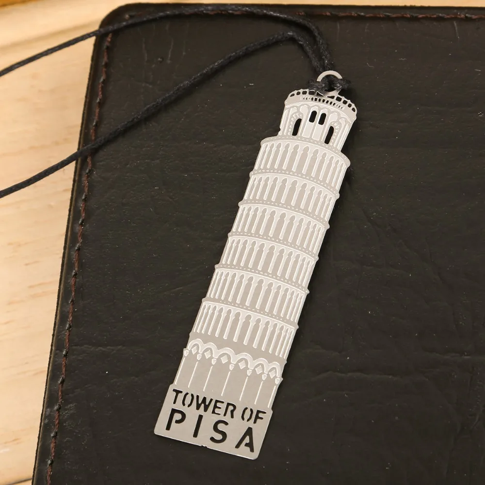 4 шт./лот статуя Эйфелевой башни Лондона Elizabeth металлические маркеры для книг