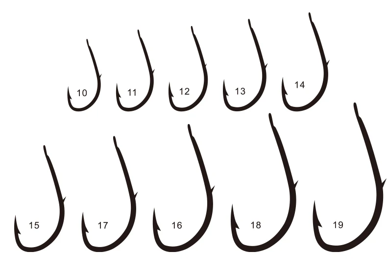 Mustad 10015 рыболовные крючки Anzol Stream морской полюс Карп колючий крючок с двойной спинкой рыболовные крючки 4#-19# форма Baitholder Pesca