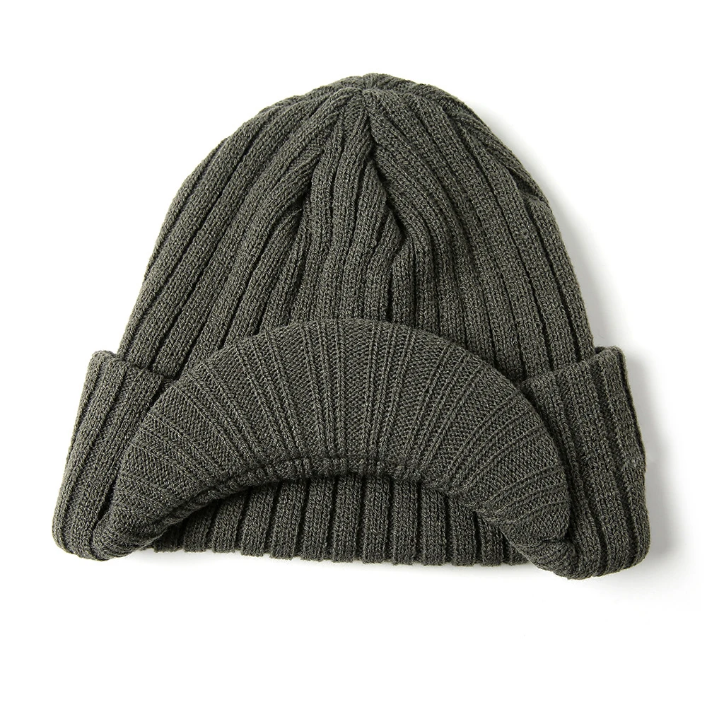 Мужские Женские козырек поля шапки зимняя шапка бини Skullies унисекс теплая