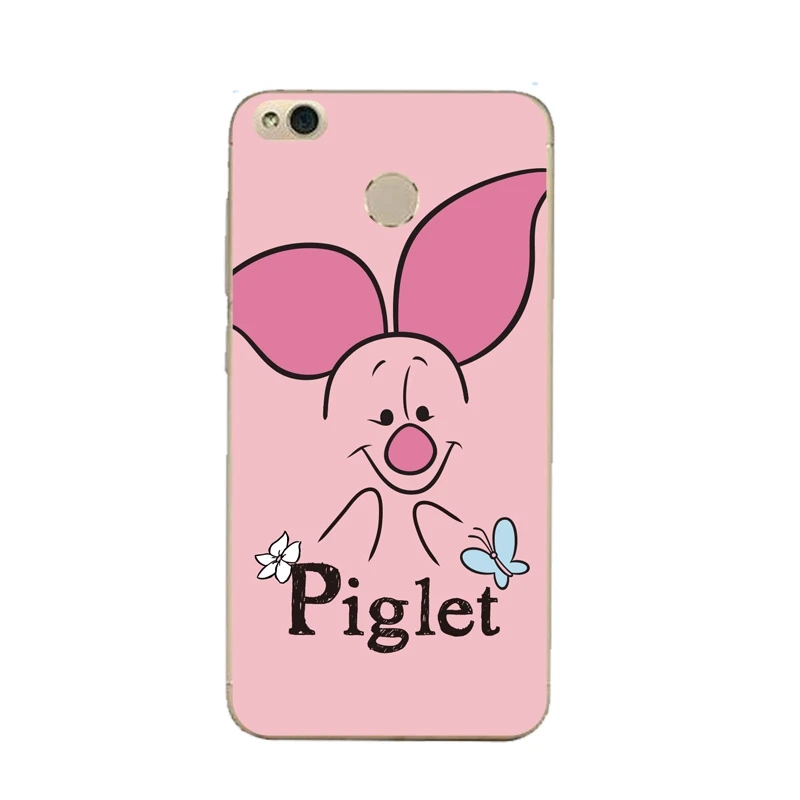 Мягкий прозрачный чехол для телефона из ТПУ с рисунком поросенка xiaomi redmi 4x 4a note5a