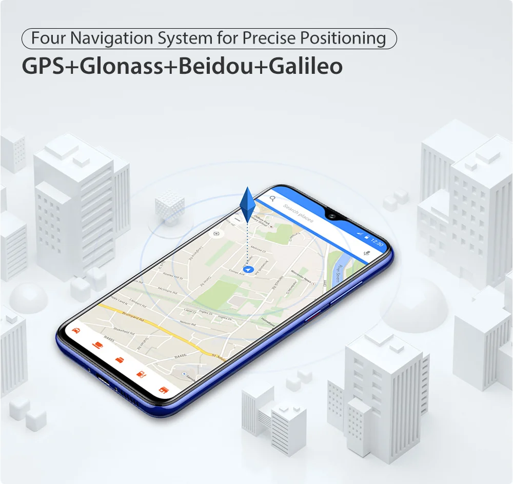 Ulefone power 6 Смартфон Android 9,0 Helio P35 Octa-core 6350mah 6," 4 GB 64 GB 16MP face ID NFC 4G Global мобильные телефоны
