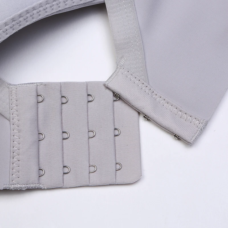 Однотонное нижнее белье на косточках удобный кружевной бюстгальтер с пуш ап