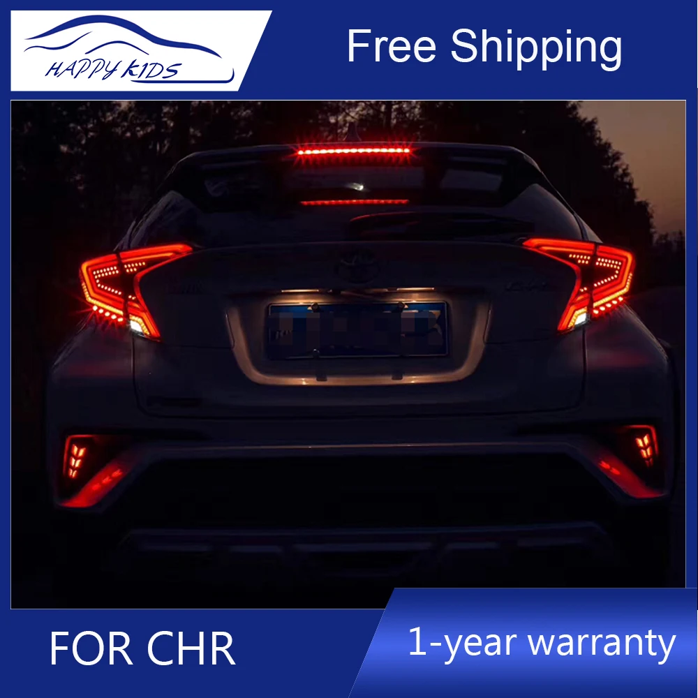 Стайлинга автомобилей задние фонари для Toyota CH-R C-HR ЧР 2017-2018 светодиодные фары