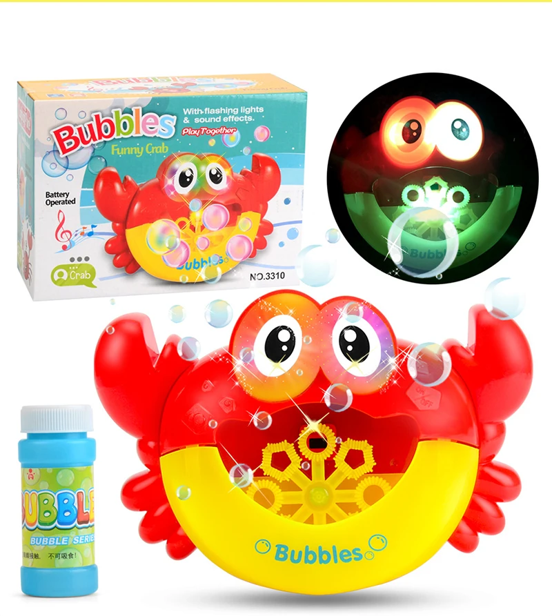 Bubble Crab Игрушки для ванны Детские Игрушки для ванны Bubble крабы забавные для ванны музыкальные игрушки для ванной детские игрушки для купания