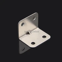 100pcs 27x27x35mm stainless steel right angle corner braces l shape board frame shelves support brackets reinforced connectors