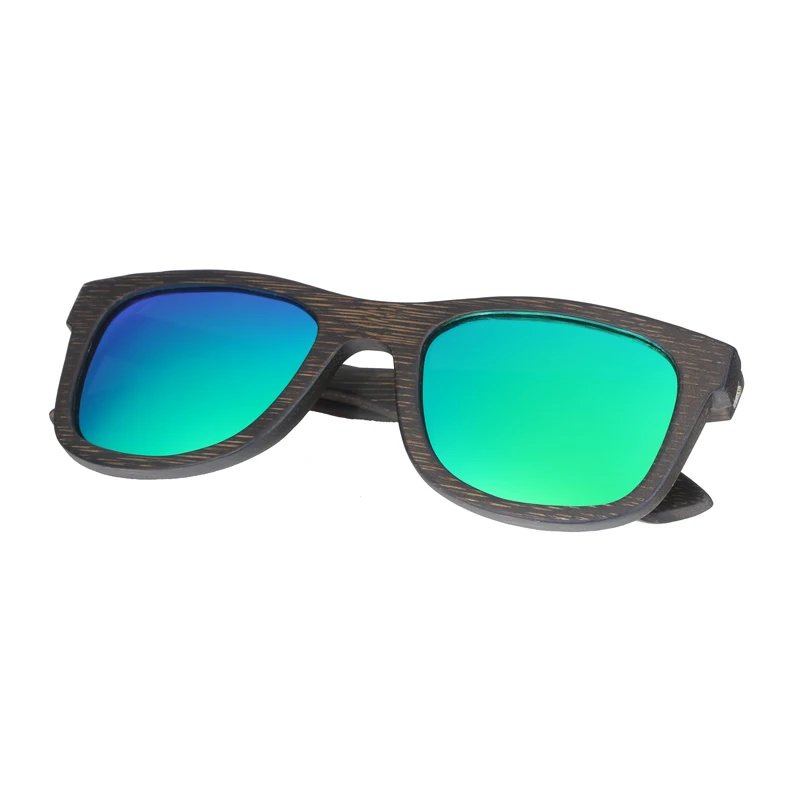 BerWer бамбуковые солнцезащитные очки мужские высокого качества с защитой UV400