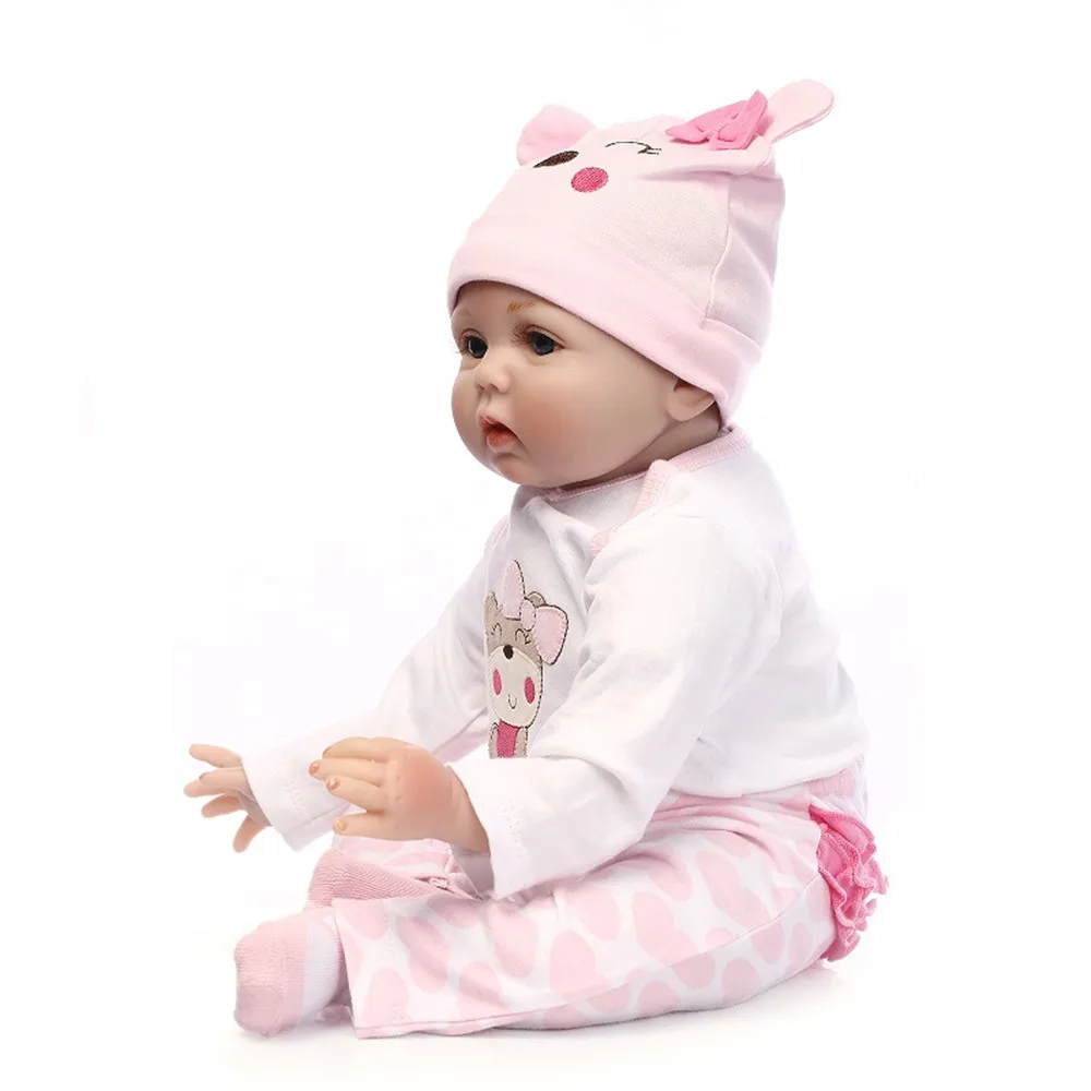 Reborn Baby ткани тела Куклы Мягкие силиконовые дети Playmate игрушка в подарок для