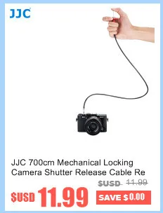 JJC Multi-Function Timer Remote Control Shutter Cord for Canon Camera EOS 1Ds Mark III/5D Mark IV/-1D X Mark II/7D MARK II