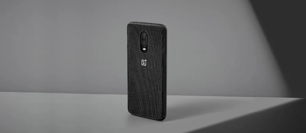 Чехол-бампер для OnePlus 6 T, официальный материал кевлар+ ТПУ, круглый защитный чехол для задней панели Karbon OnePlus6T